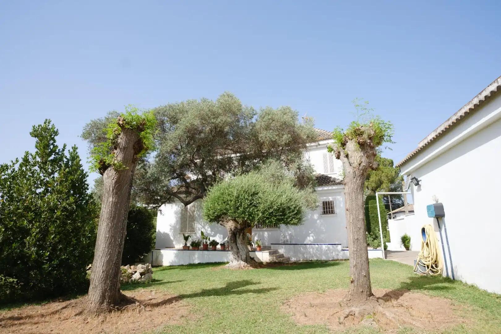 Jardín de Casa o chalet en venta en Alcalá de Guadaira con Aire acondicionado, Calefacción y Jardín privado