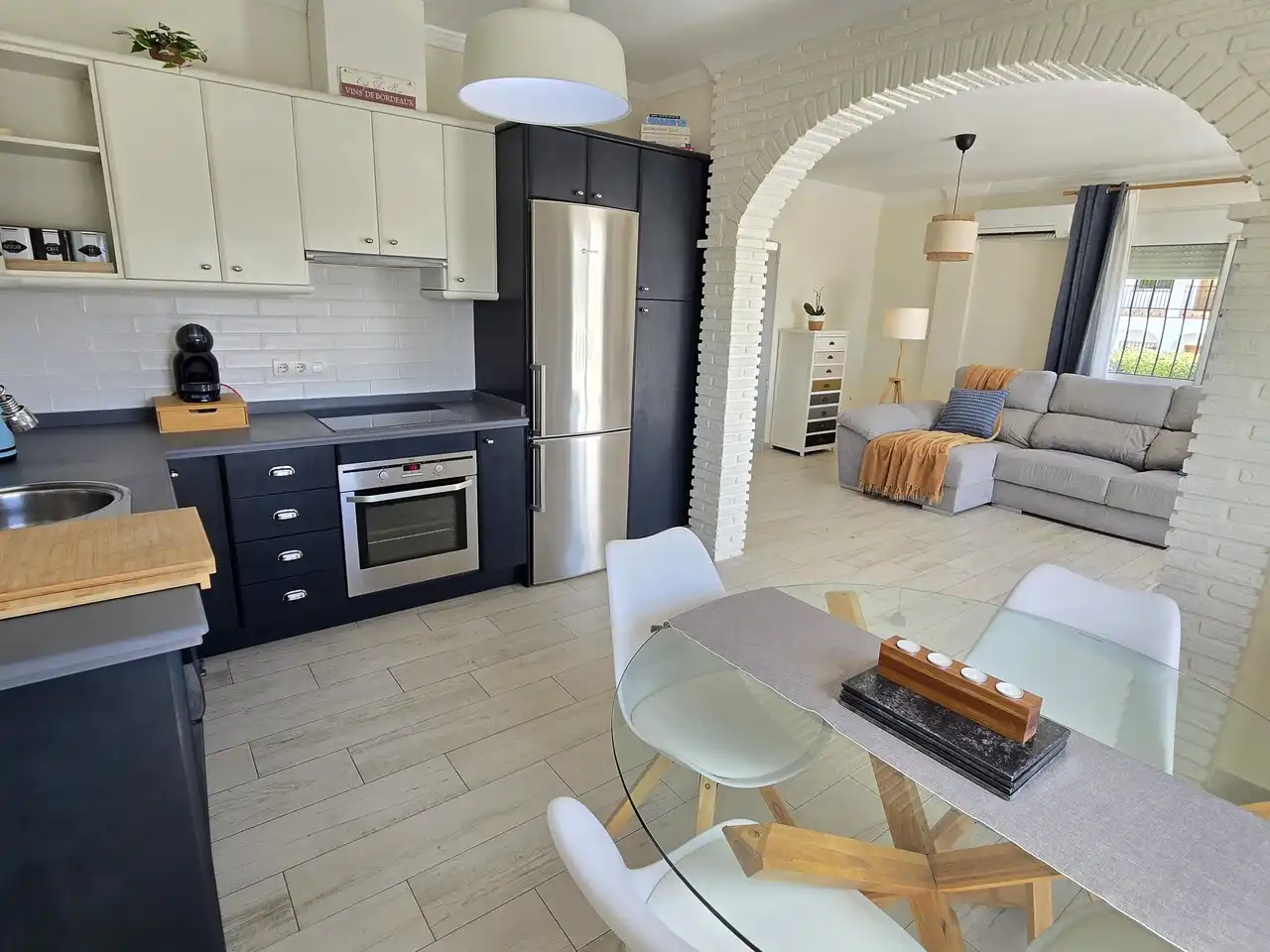 Cocina de Casa o chalet en venta en Alcaucín con Aire acondicionado y Piscina