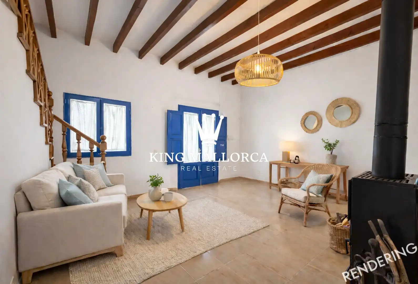 Sala d'estar de Casa o xalet en venda en  Palma de Mallorca amb Aire condicionat i Calefacció