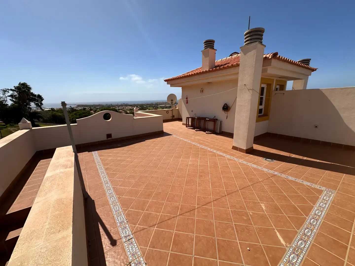 Terraza de Apartamento de alquiler en Antigua con Terraza, Amueblado y Horno