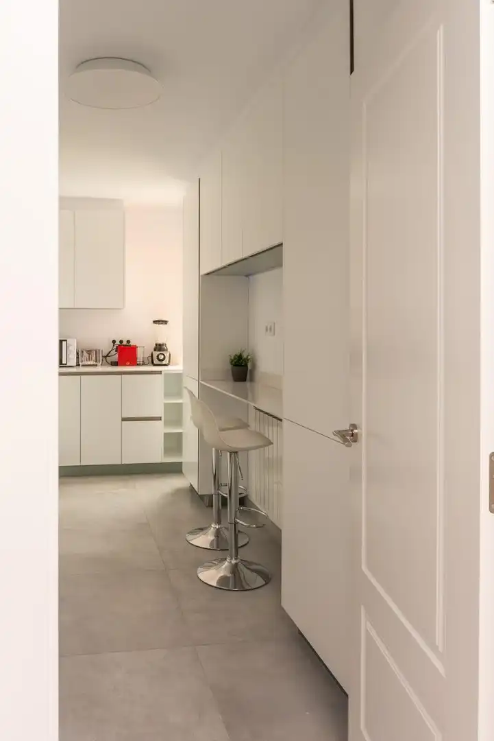 Küche von Wohnung zur Miete in Santander mit Heizung und Privatgarten