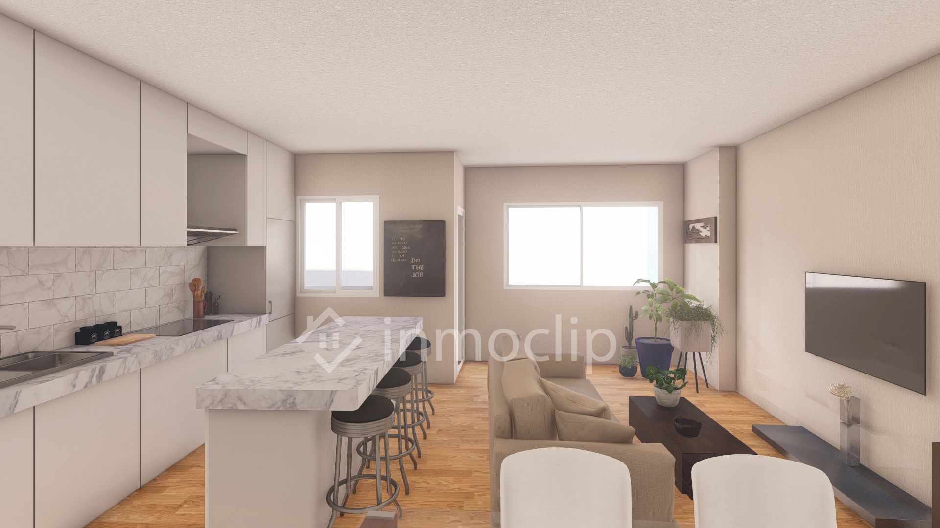 Living room of Apartment for sale in Salamanca Capital  with Air Conditioner and Heating