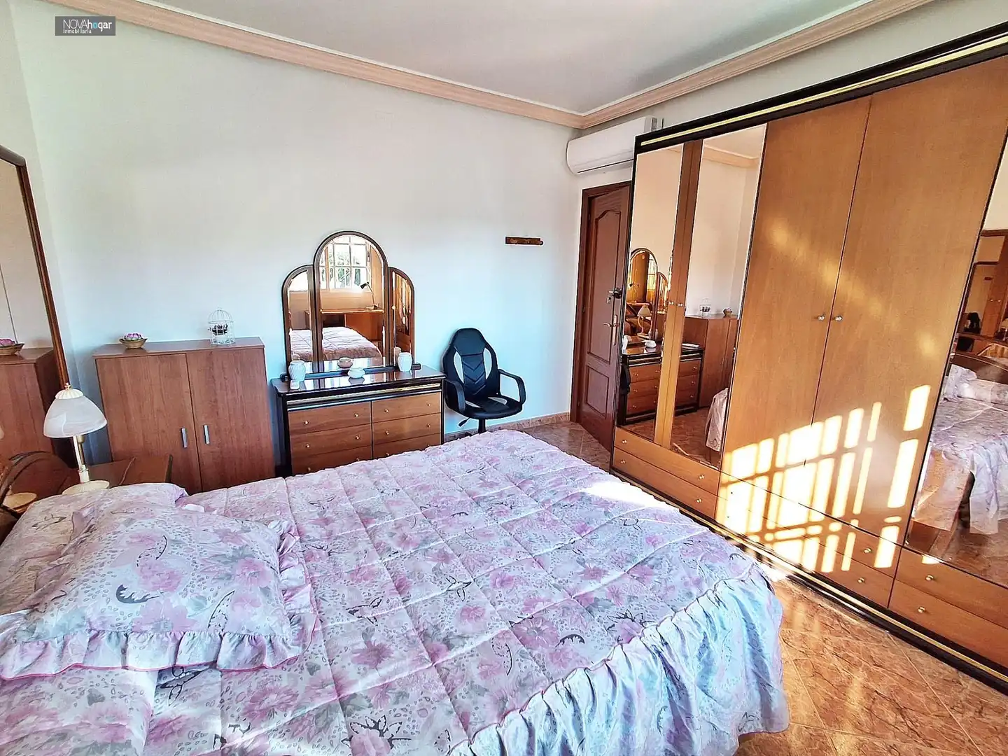 Bedroom of Houses for rent in Málaga  with Air Conditioner, Heating and Terrace