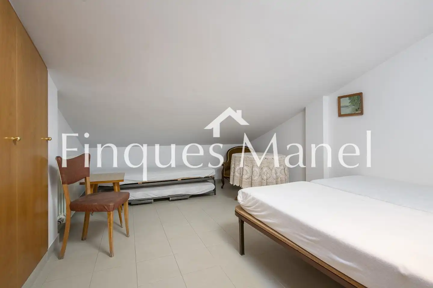 Schlafzimmer von Wohnung zum Verkauf in Banyoles mit Klimaanlage und Terrasse