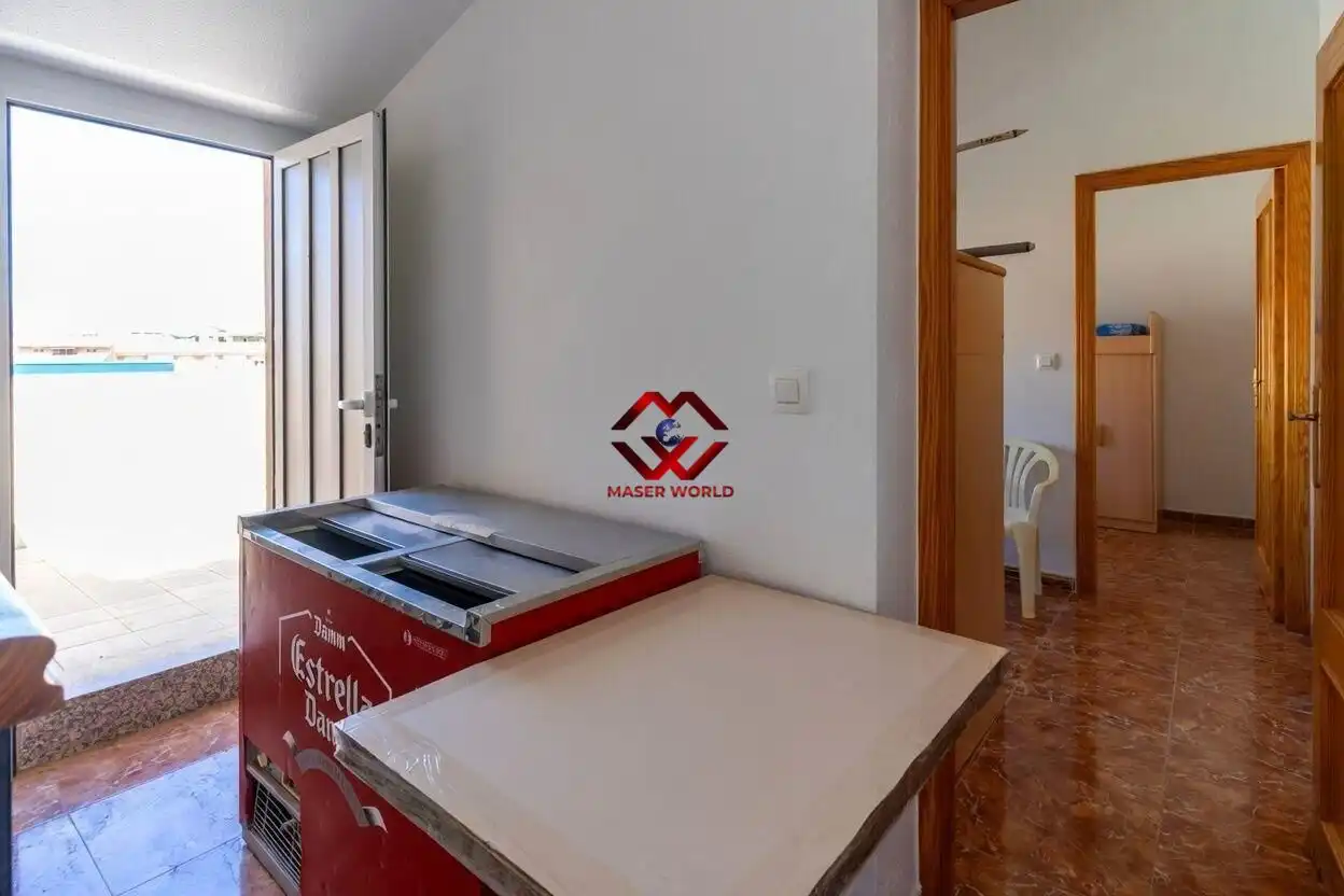 Cuina de Casa o xalet en venda en Mazarrón amb Terrassa i Moblat