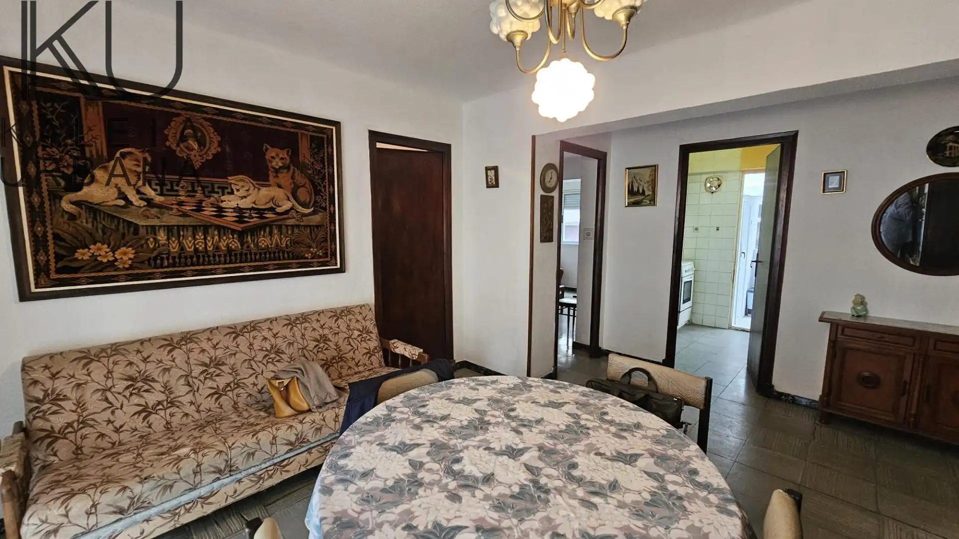 Sala de estar de Piso en venta en Alicante / Alacant con Balcón