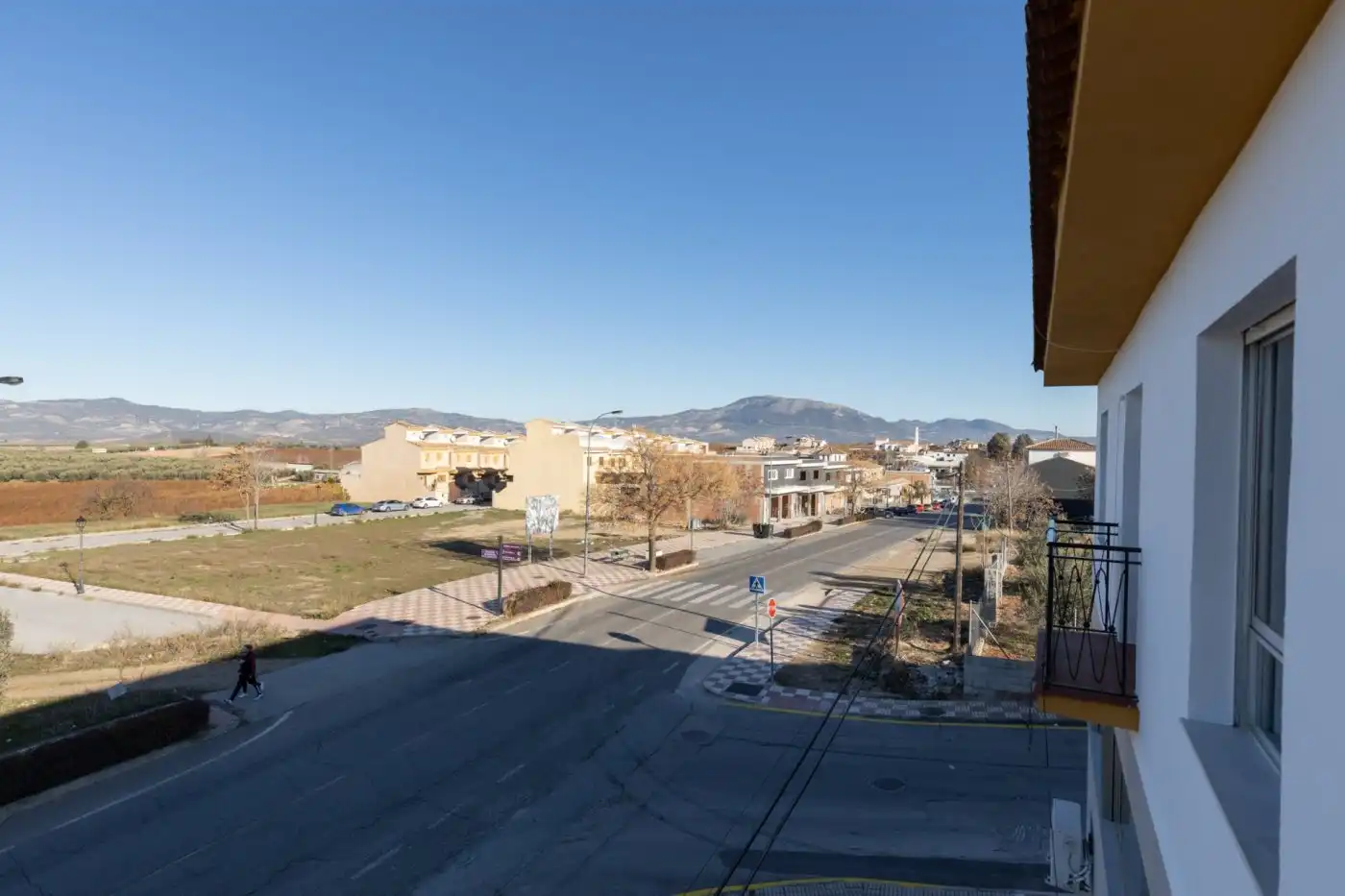 Außenansicht von Wohnung zum Verkauf in Moraleda de Zafayona mit Klimaanlage, Terrasse und Balkon