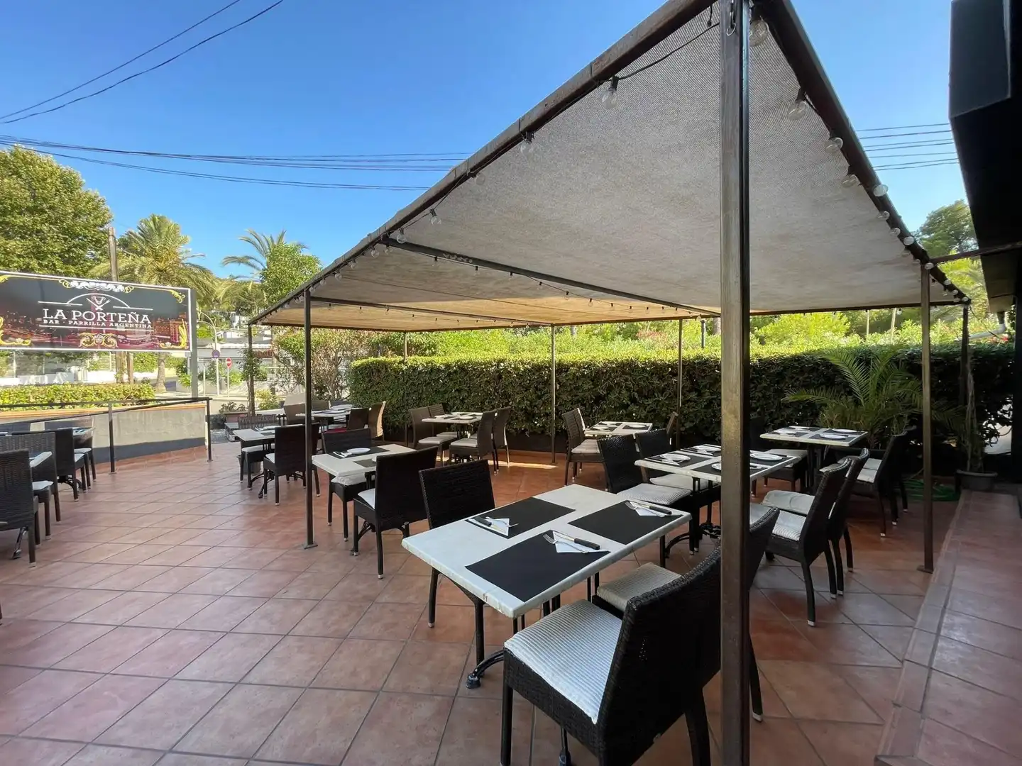 Terraza de Local en traspaso en Calvià con Aire acondicionado