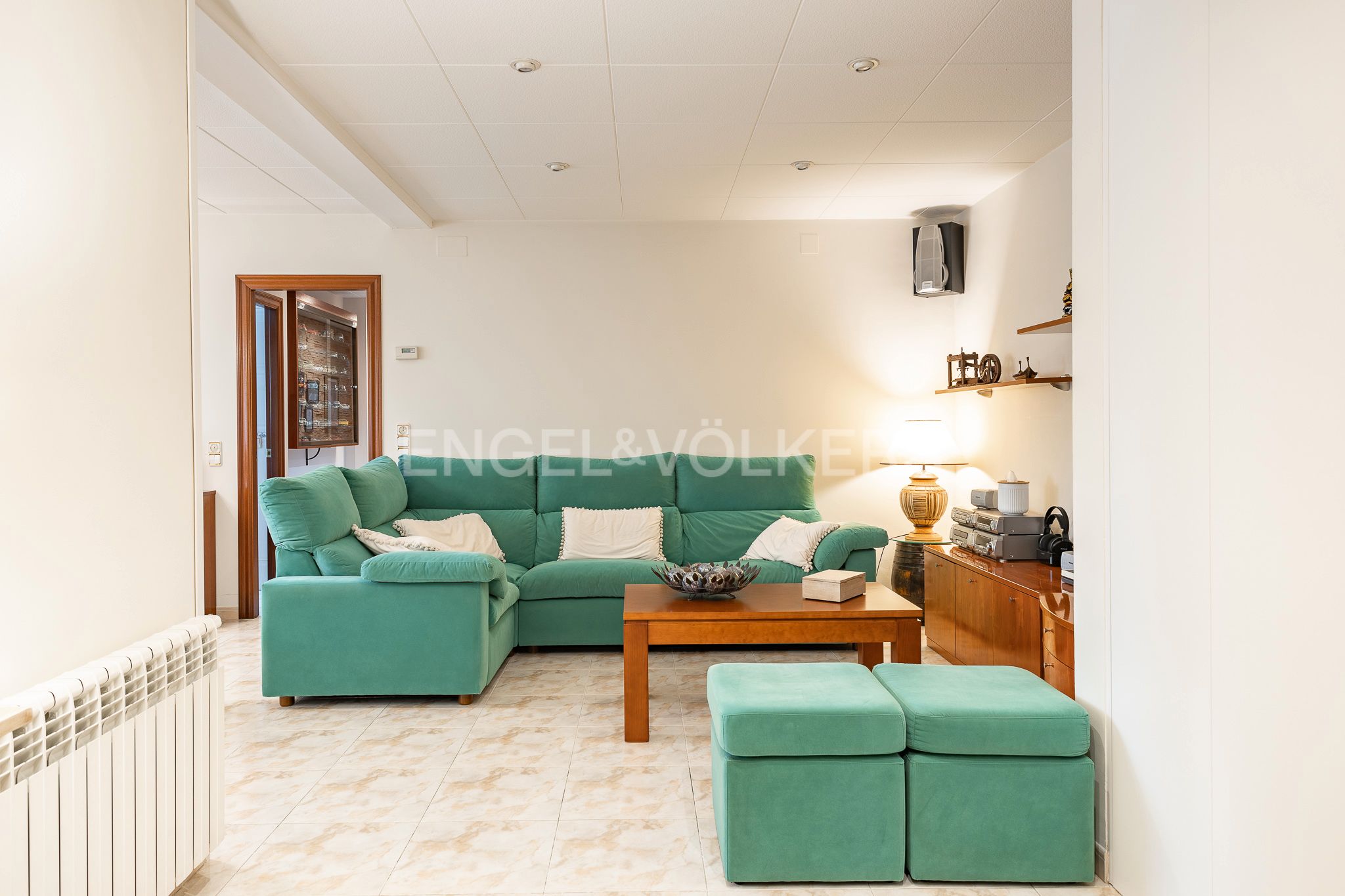 Living room of Duplex for sale in Santa Maria de Palautordera  with Heating, Parquet flooring and Balcony
