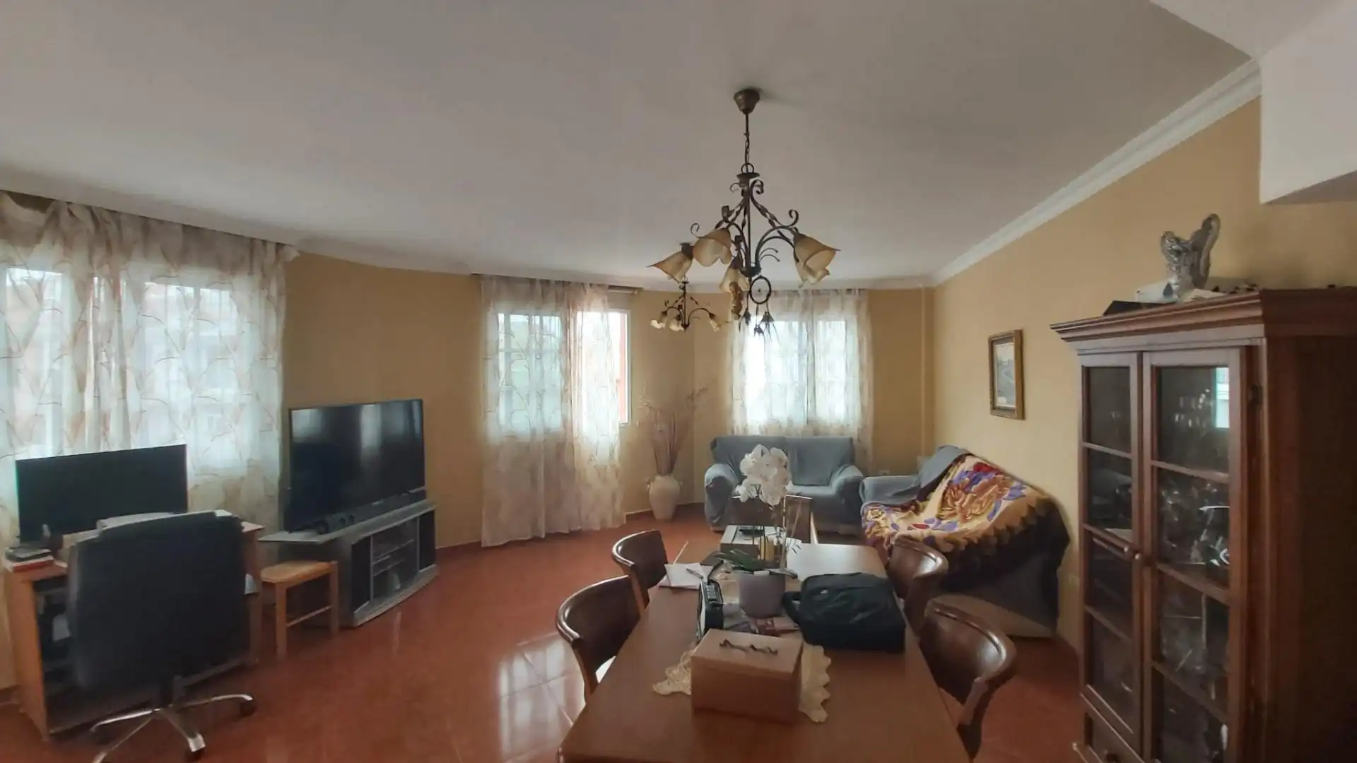 Sala d'estar de Casa o xalet en venda en Los Realejos amb Terrassa i Balcó