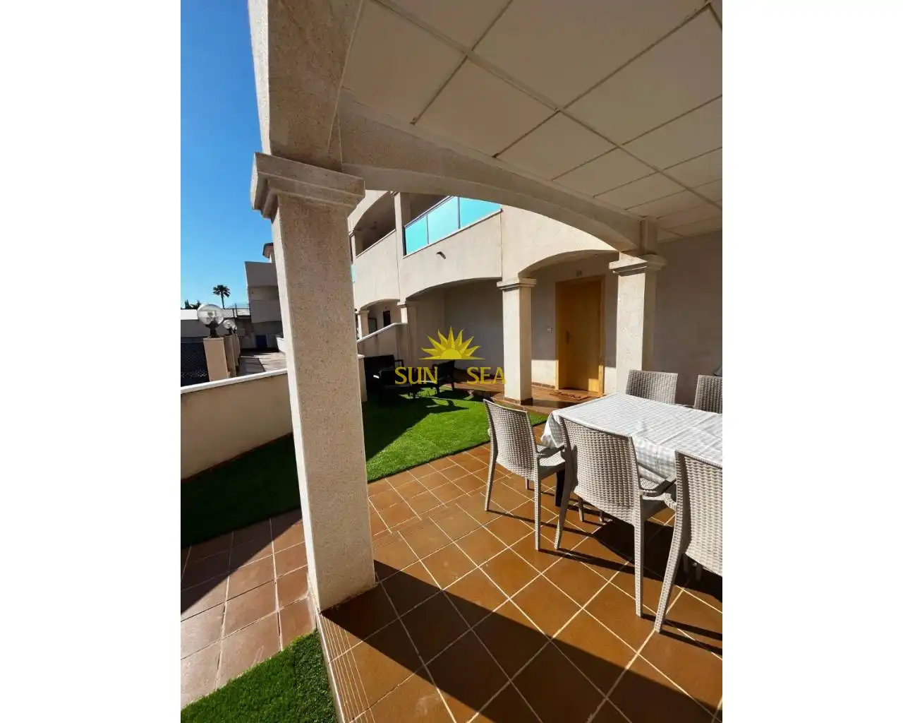 Terrace of Apartments for rent in Orihuela  with Air Conditioner, Heating and Private garden