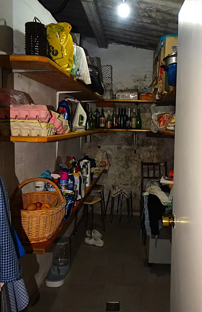 Cuina de Finca rústica en venda en Narón amb Calefacció, Jardí privat i Parquet