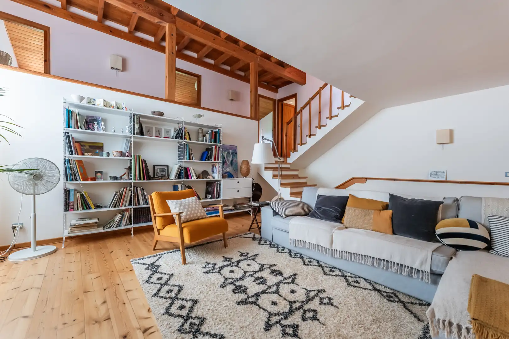 Sala de estar de Casa o chalet en venta en La Garriga con Aire acondicionado, Calefacción y Jardín privado