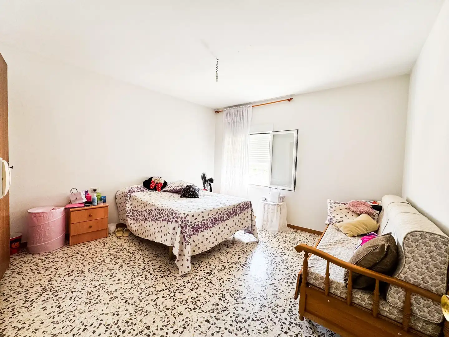 Bedroom of Flat for sale in Castilléjar  with Terrace, Furnished and Balcony