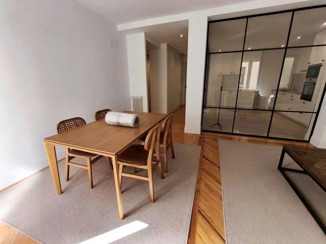 Esszimmer von Wohnung zur Miete in Madrid mit Terrasse