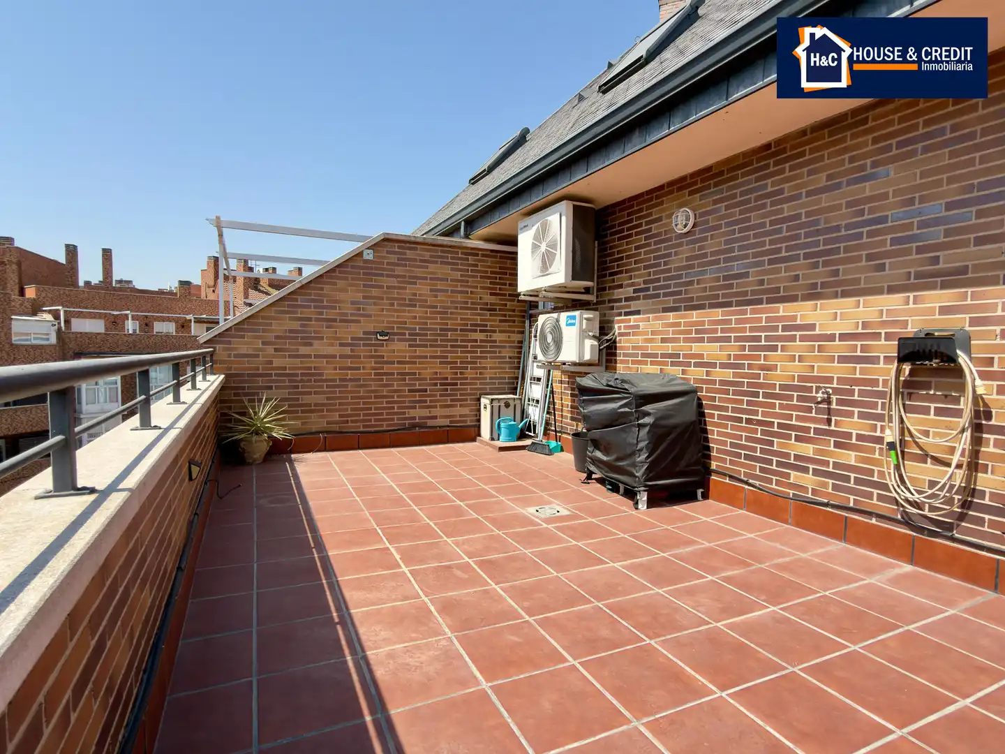 Terraza de Ático de alquiler en Madrid con Aire acondicionado, Calefacción y Terraza