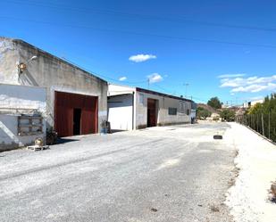 Exterior view of Industrial buildings for sale in Aspe
