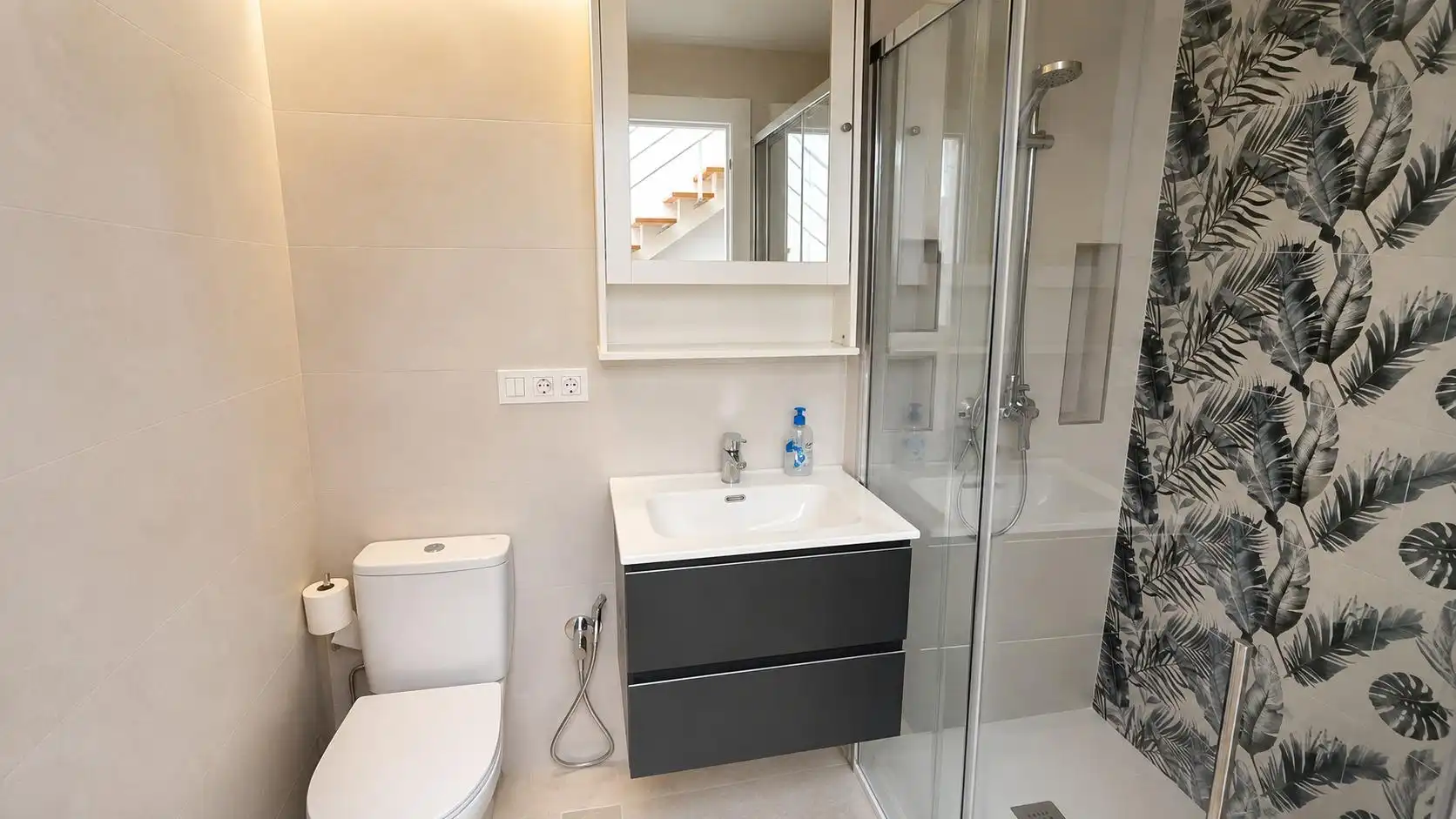 Baño de Dúplex de alquiler en Málaga
