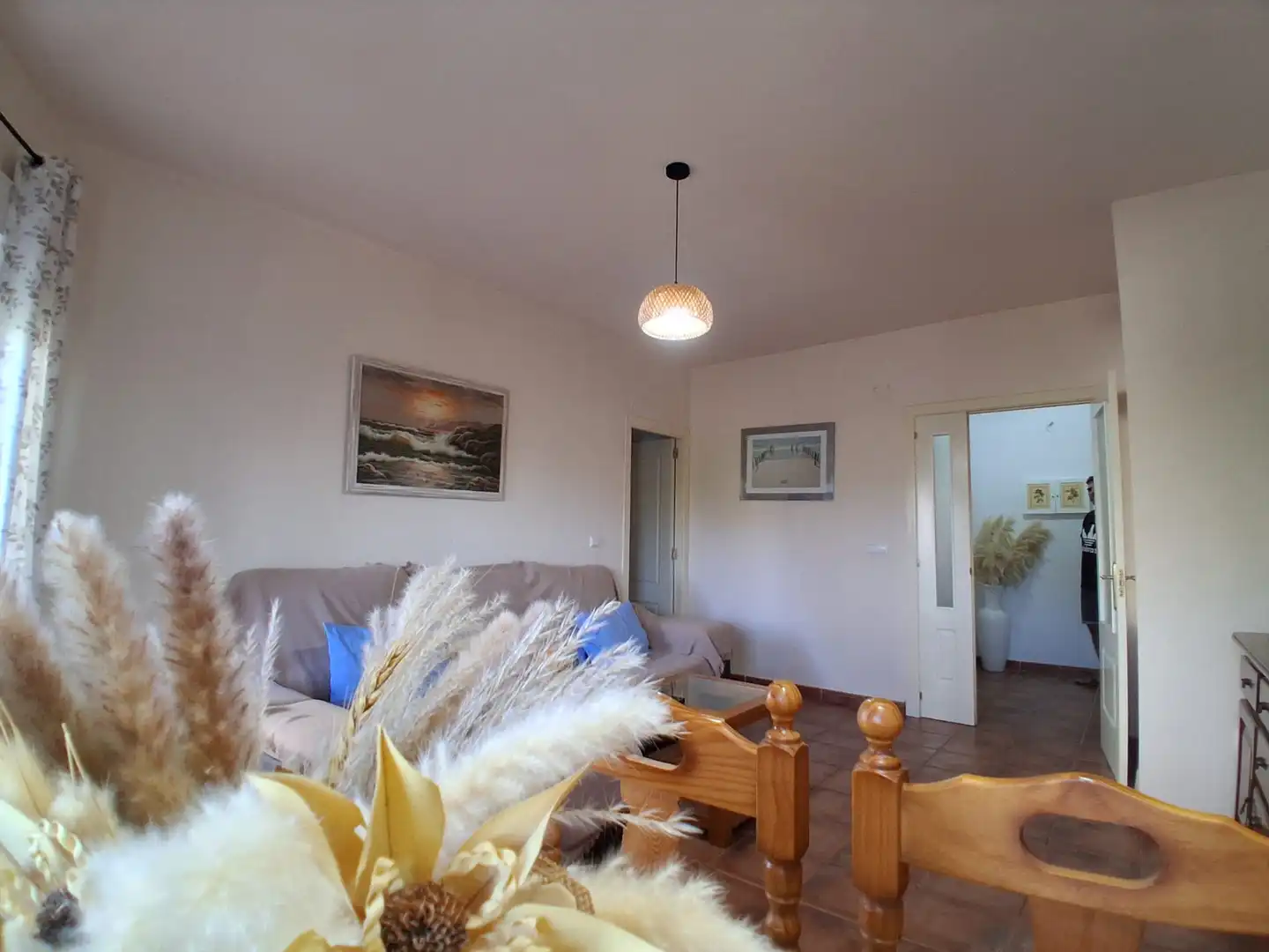 Sala de estar de Piso en venta en Chipiona