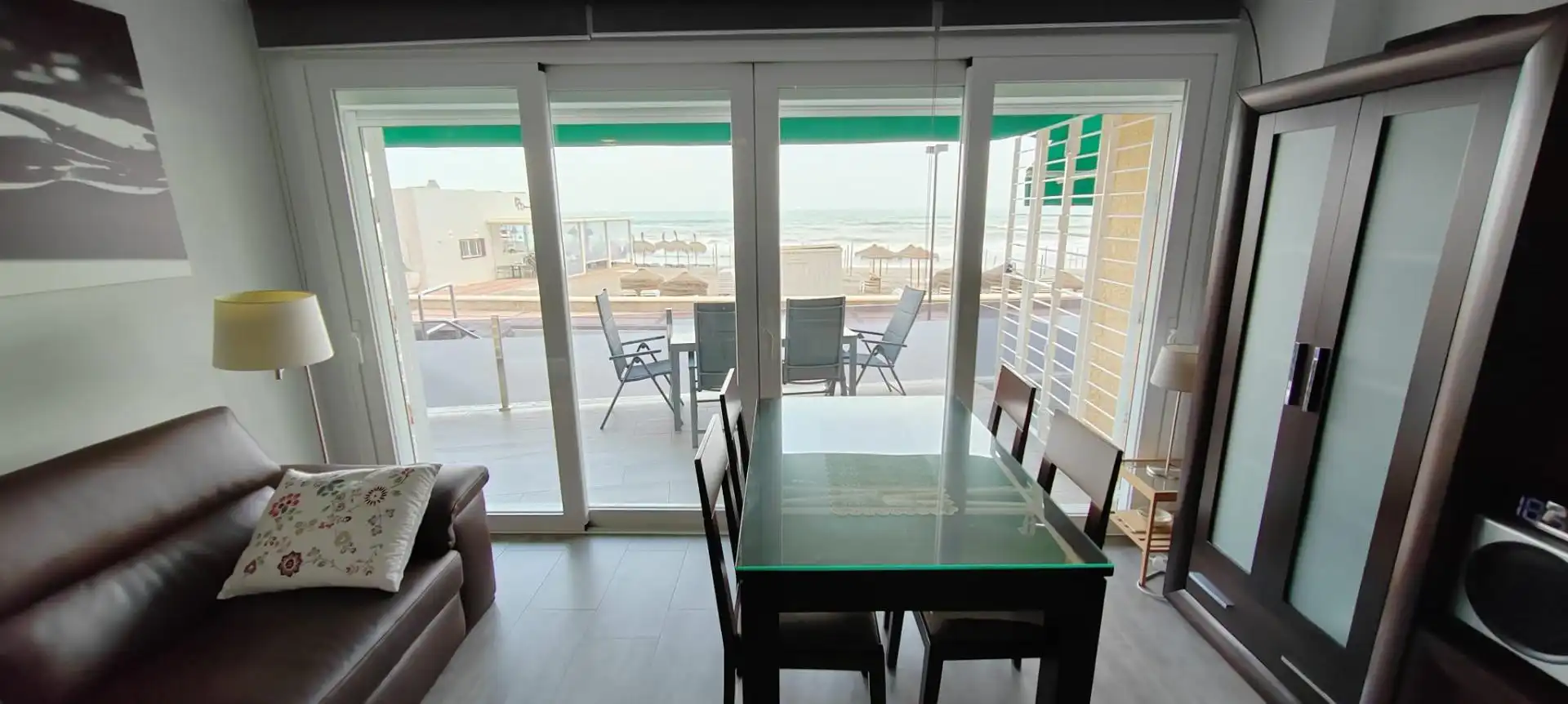 Dining room of Flat for sale in Fuengirola  with Parquet flooring and Terrace