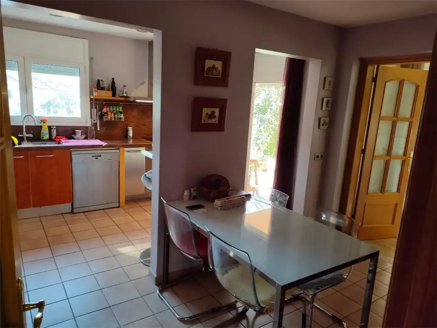 Cocina de Casa o chalet en venta en Caldes de Montbui