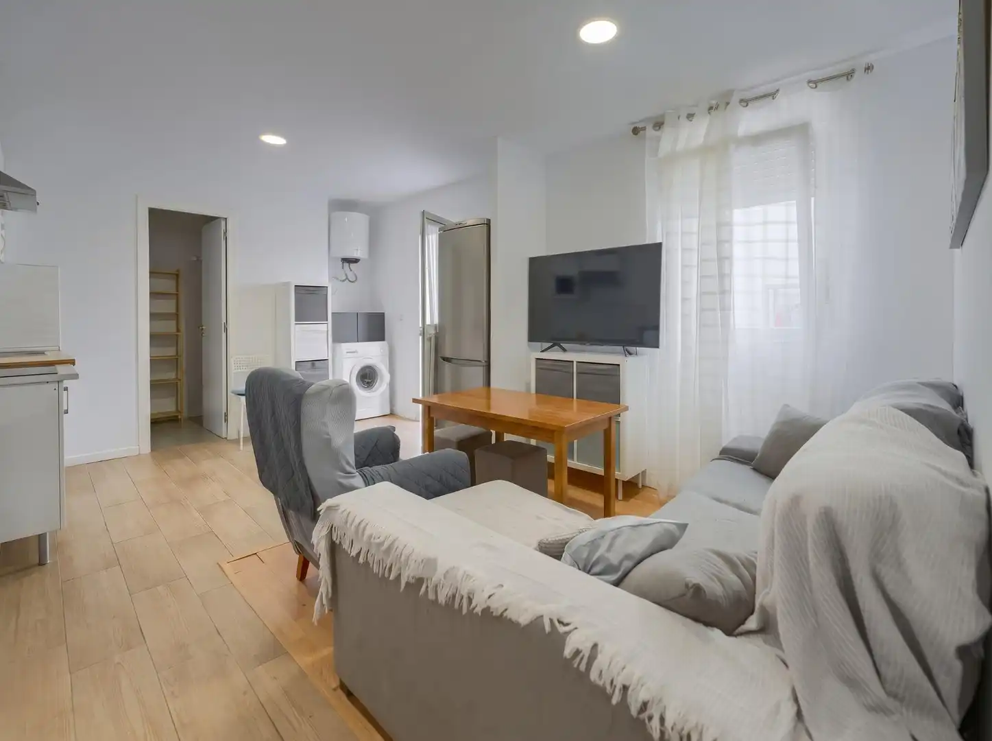 Living room of Houses for sale in Tomares  with Air Conditioner, Private garden and Terrace