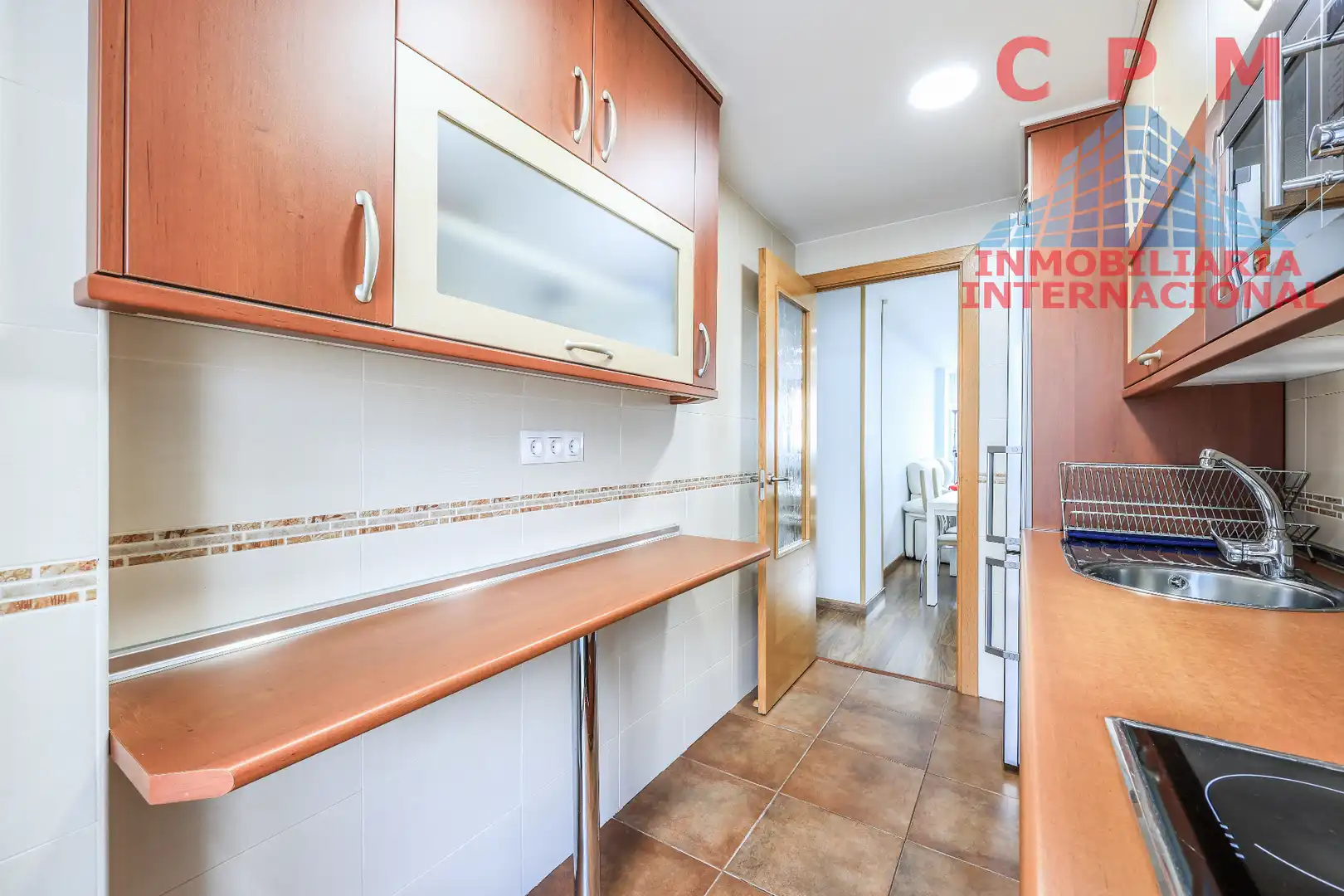 Küche von Wohnung zur Miete in Madrid mit Klimaanlage, Heizung und Parkett