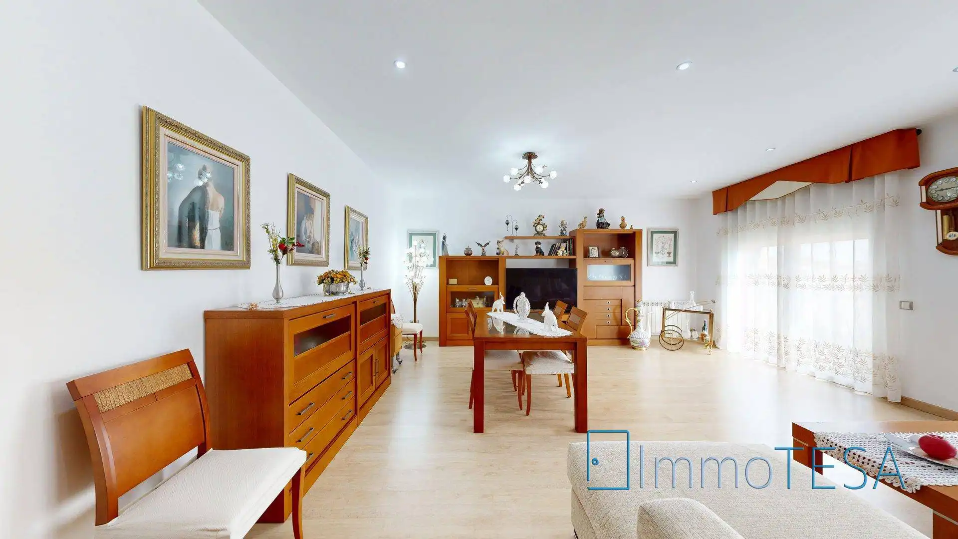 Living room of Flat for sale in Barberà del Vallès  with Air Conditioner, Heating and Parquet flooring