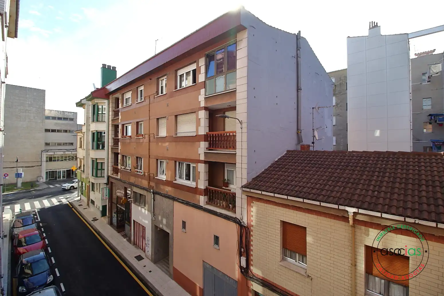Vista exterior de Piso en venta en Gijón  con Calefacción, Parquet y Trastero