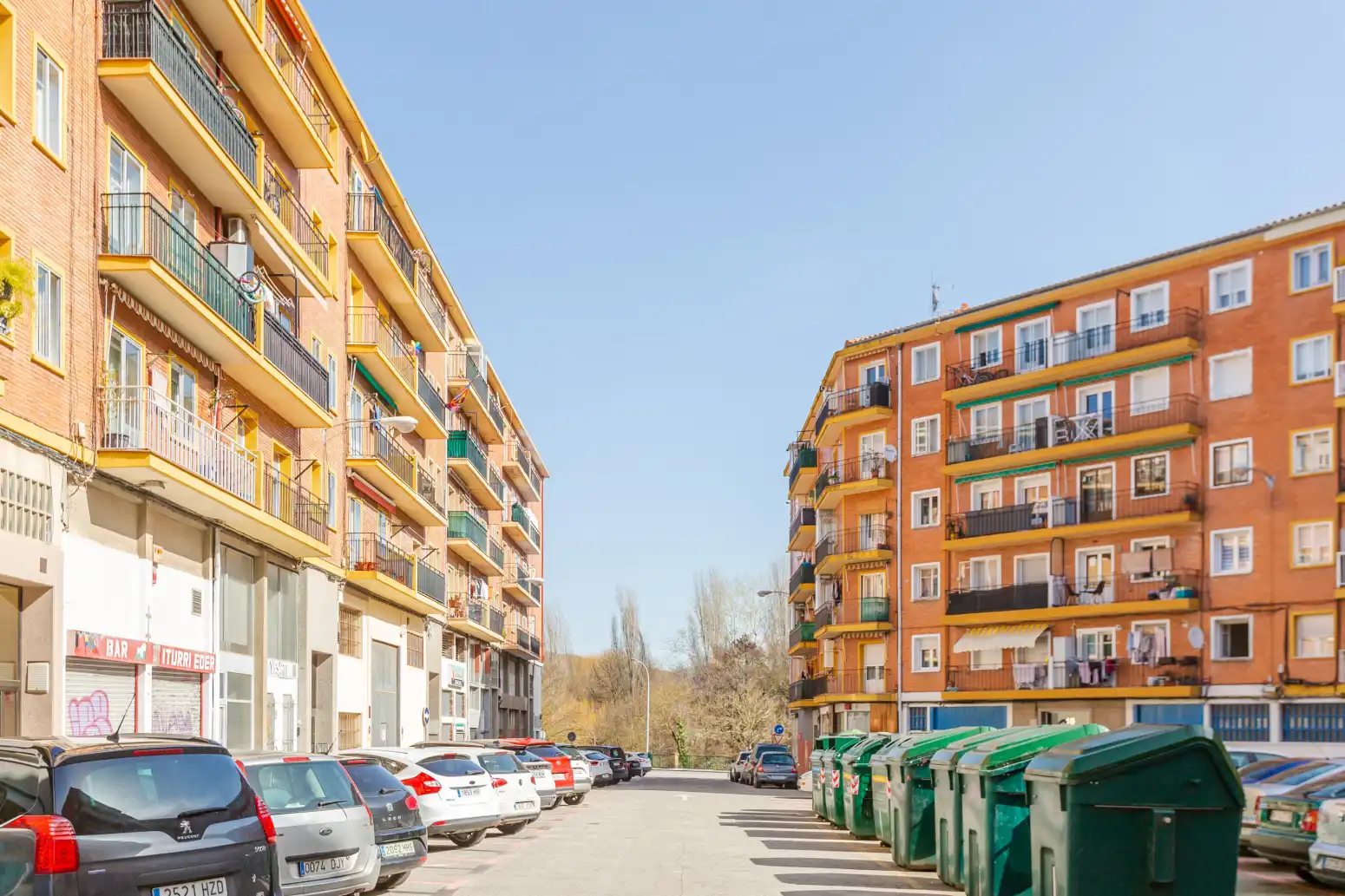 Exterior view of Flat for sale in  Pamplona / Iruña  with Heating, Parquet flooring and Balcony