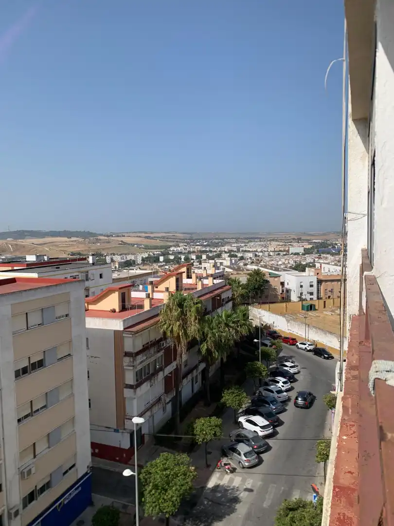 Vista exterior de Piso en venta en Jerez de la Frontera con Terraza