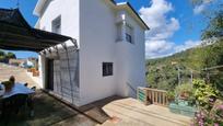 Vista exterior de Casa o xalet en venda en Santa Susanna amb Aire condicionat, Terrassa i Piscina