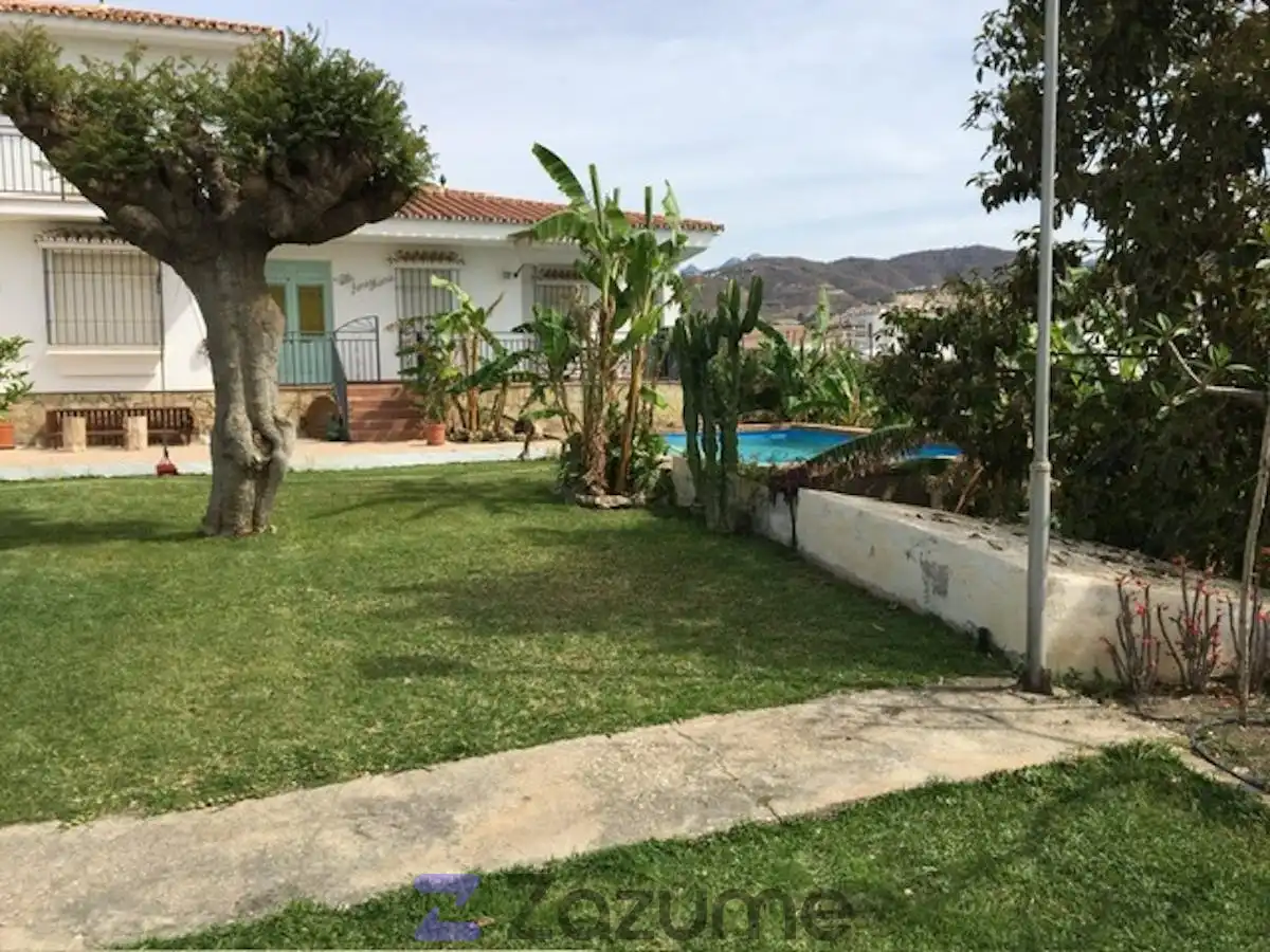 Garten von Haus oder Chalet zur Miete in Torrox mit Privatgarten, Terrasse und Schwimmbad
