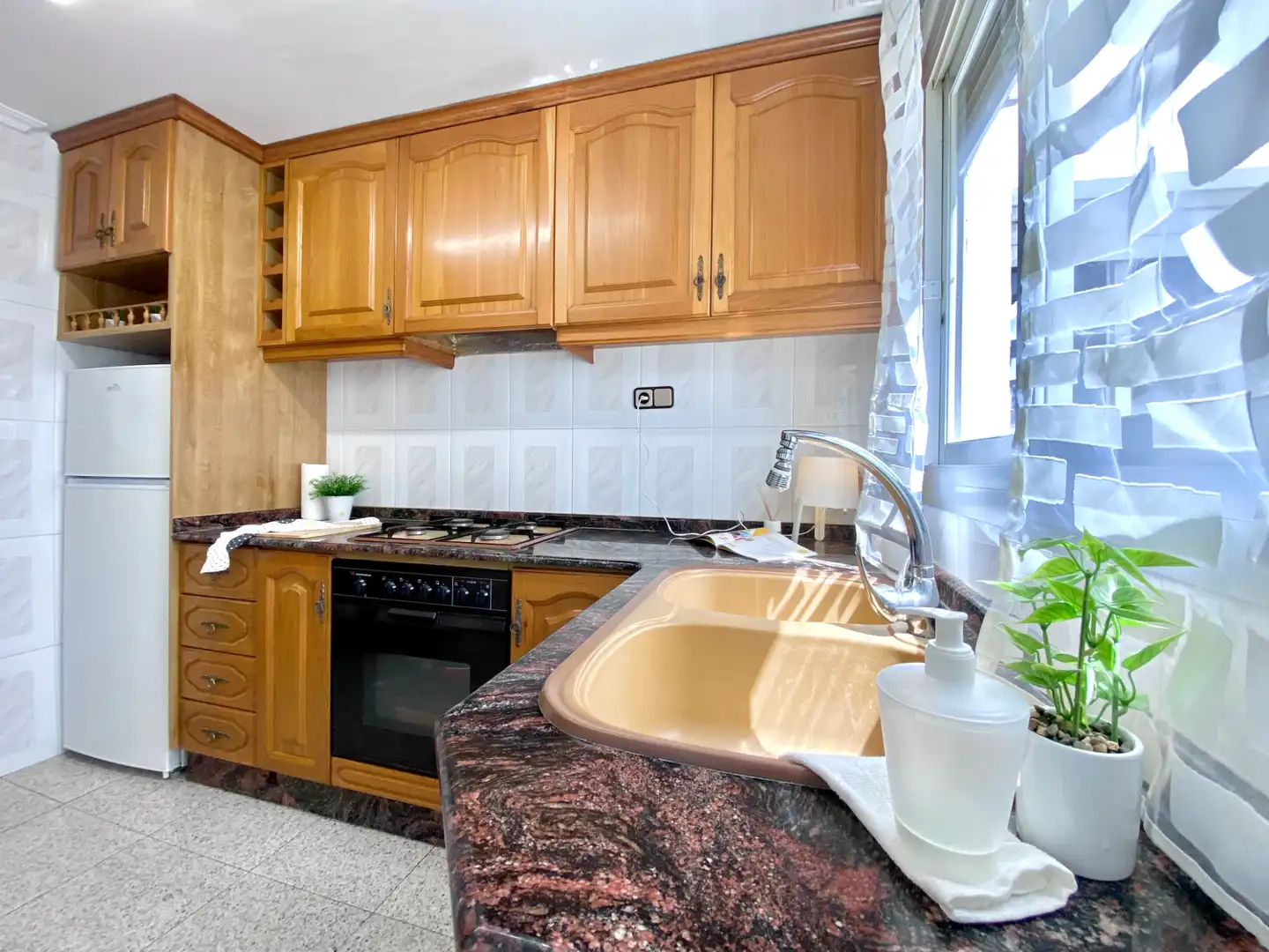 Kitchen of Flat for sale in Massamagrell  with Air Conditioner and Balcony