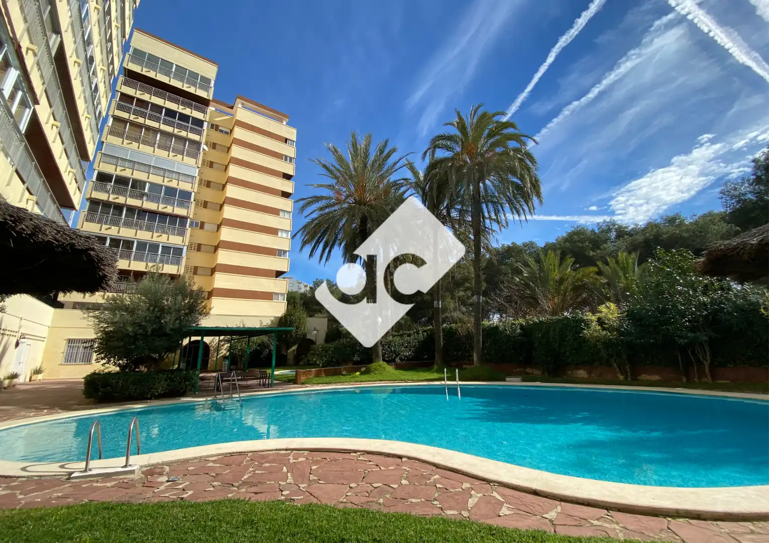 Piscina de Piso de alquiler en Valencia con Calefacción, Amueblado y Horno