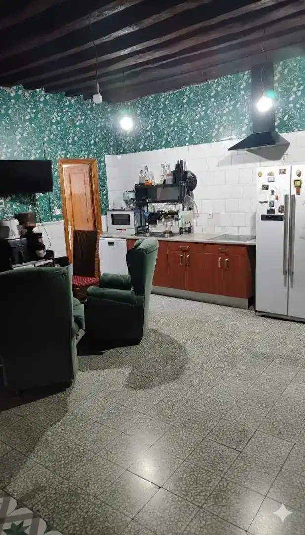 Cuina de Planta baixa en venda en Alaejos amb Balcó