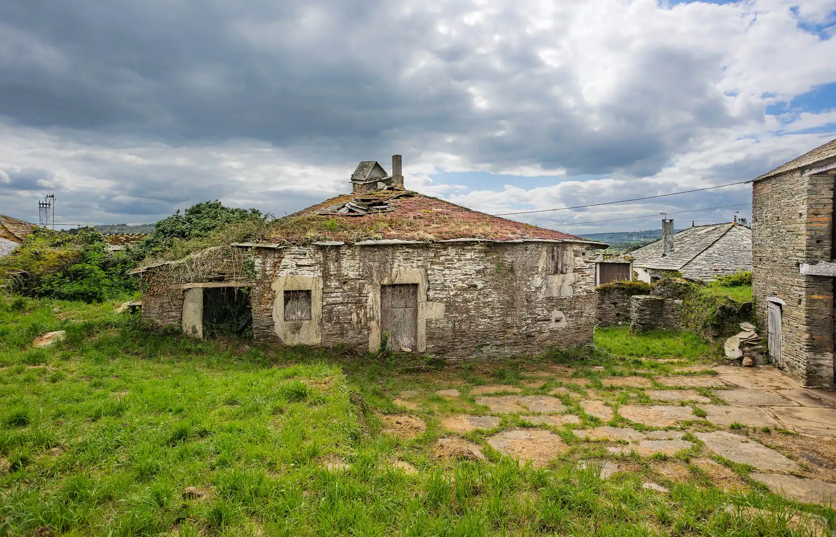 Vista exterior de Finca rústica en venda en Lugo