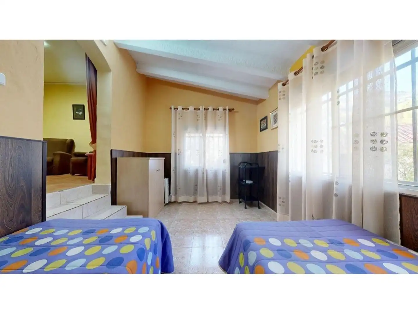 Habitación de Casa o chalet en venta en Tavernes de la Valldigna con Aire acondicionado, Jardín privado y Terraza