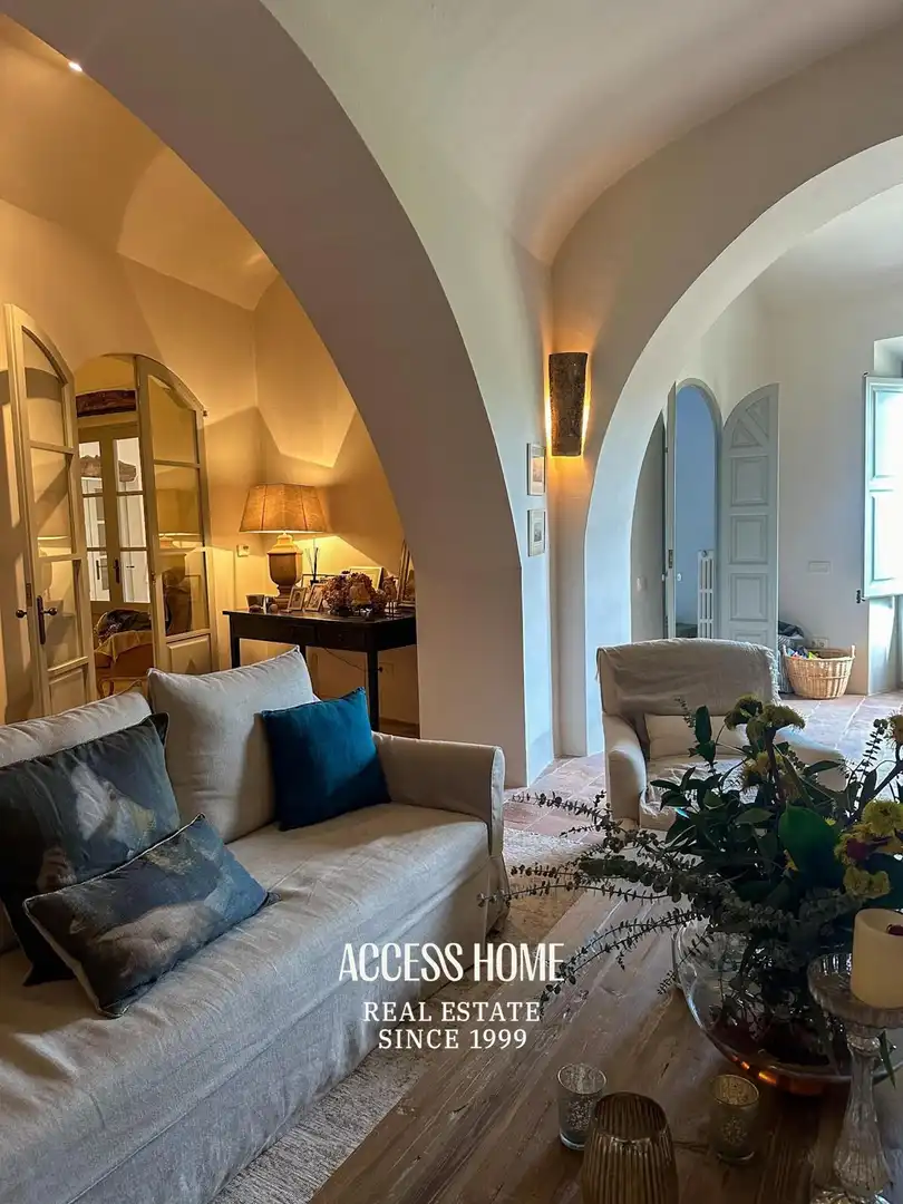 Sala de estar de Casa o chalet en venta en Cruïlles, Monells I Sant Sadurní de L'Heura con Calefacción, Jardín privado y Terraza