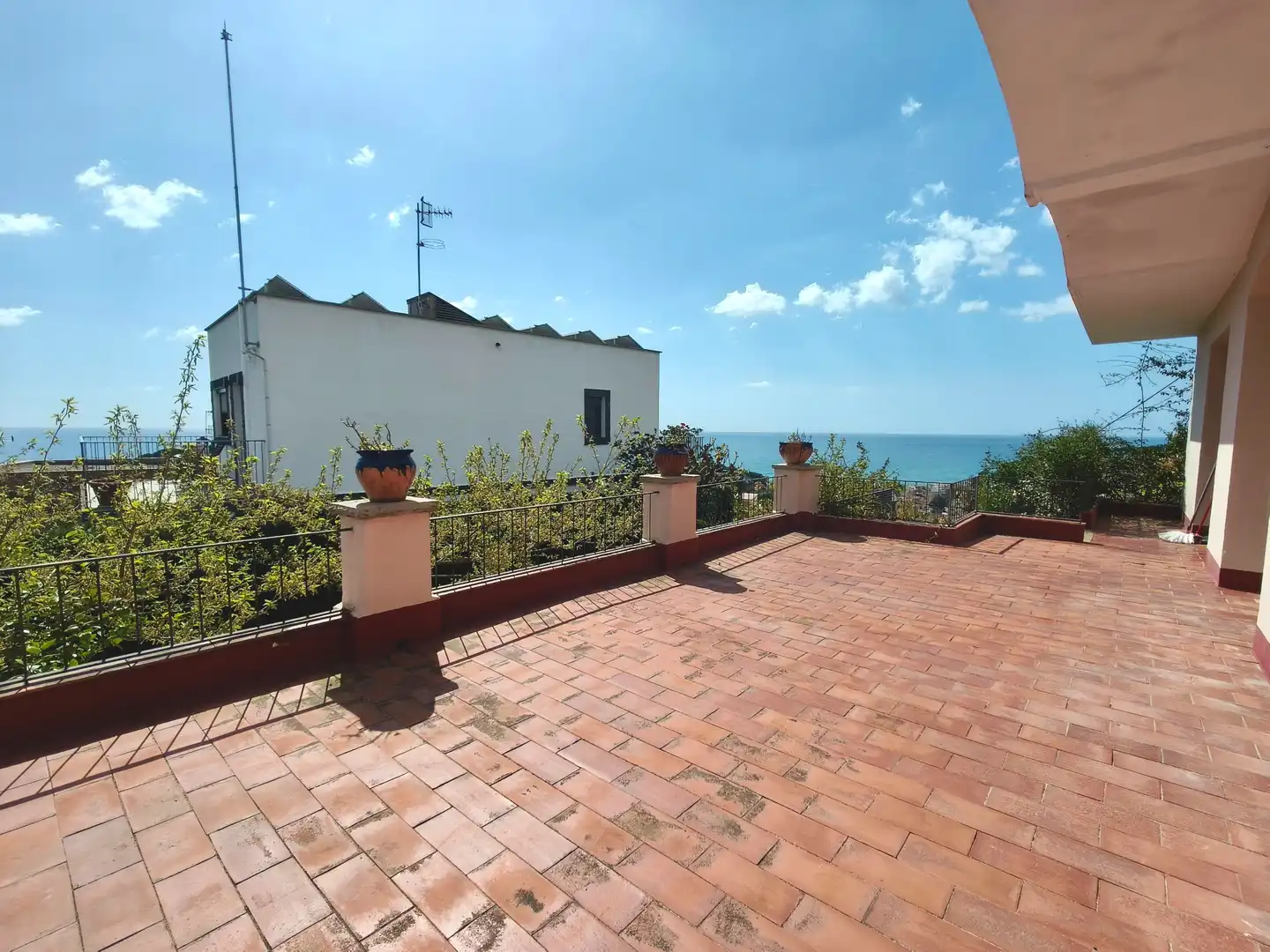 Terraza de Casa o chalet de alquiler en Caldes d'Estrac con Aire acondicionado, Calefacción y Jardín privado