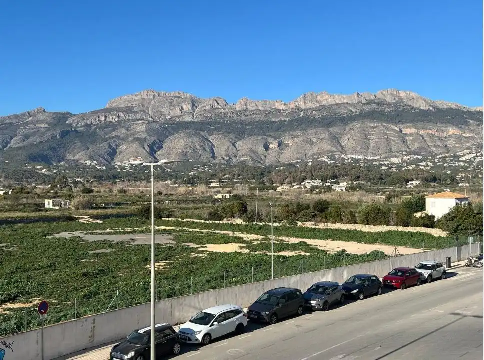 Exterior view of Flat for sale in Altea  with Air Conditioner and Parquet flooring