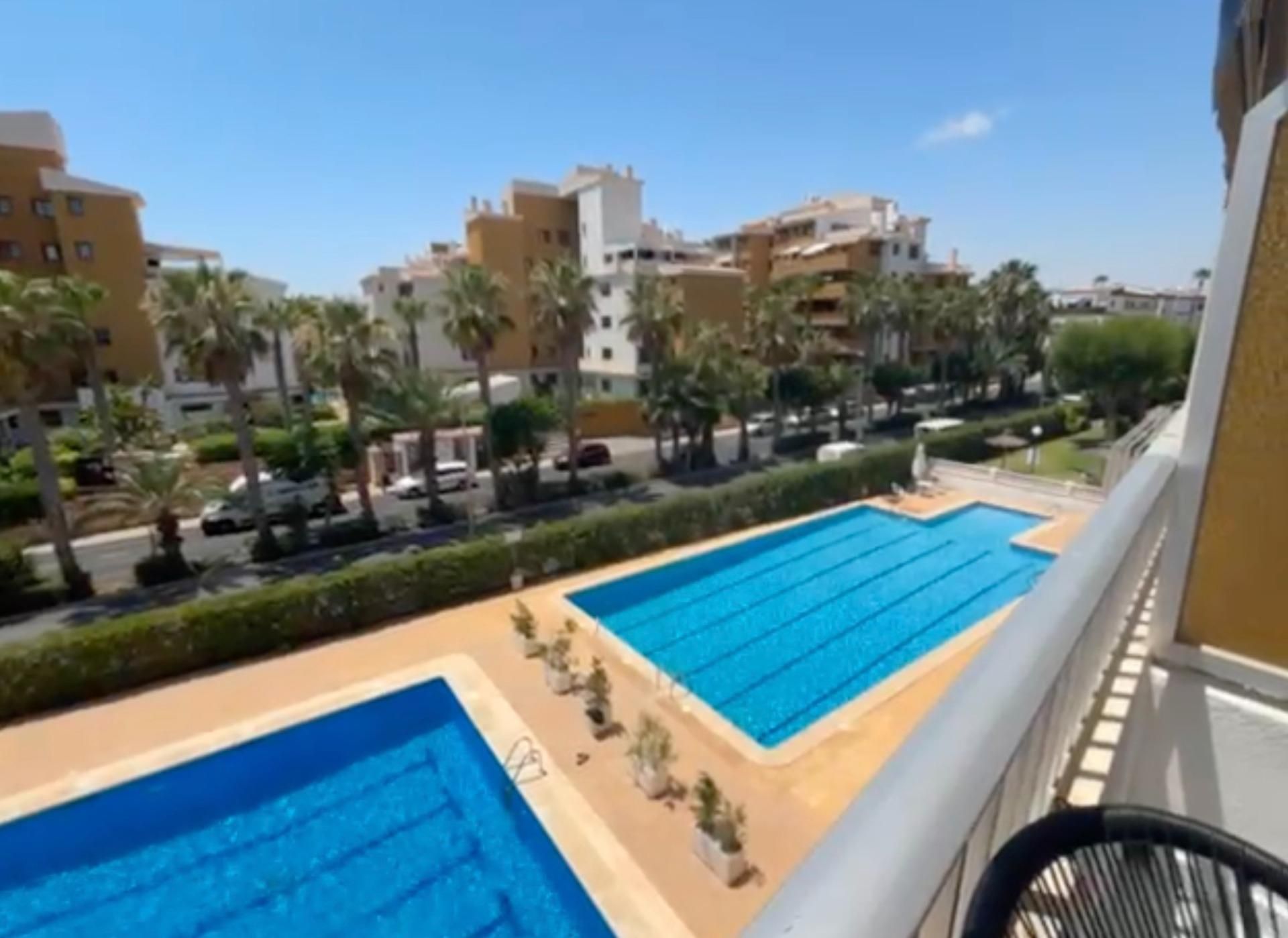 Swimming pool of Apartment for sale in Torrevieja  with Private garden, Terrace and Community pool