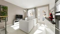Living room of Flat for sale in  Madrid Capital  with Air Conditioner, Heating and Parquet flooring