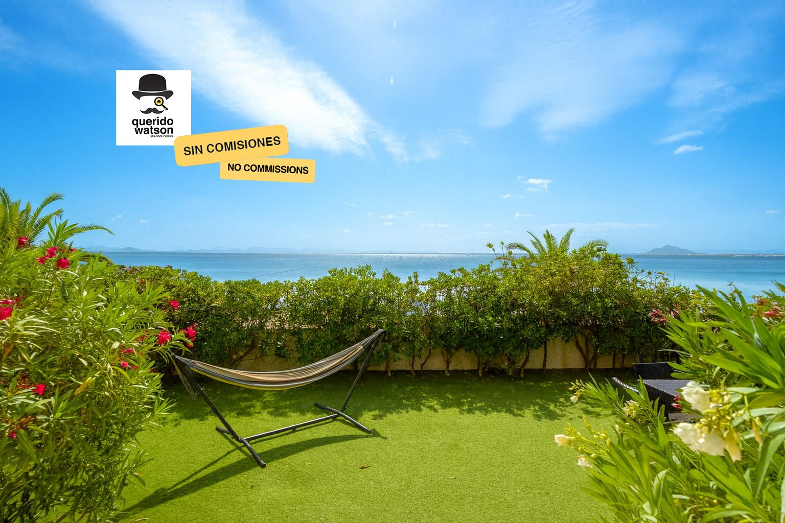 Garden of Planta baja for sale in La Manga del Mar Menor  with Air Conditioner, Heating and Private garden