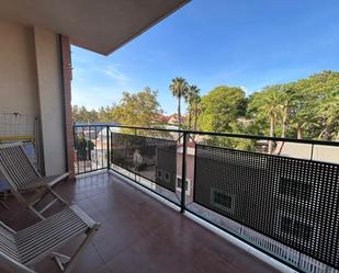 Balcony of Flat to rent in  Murcia Capital  with Air Conditioner, Heating and Terrace