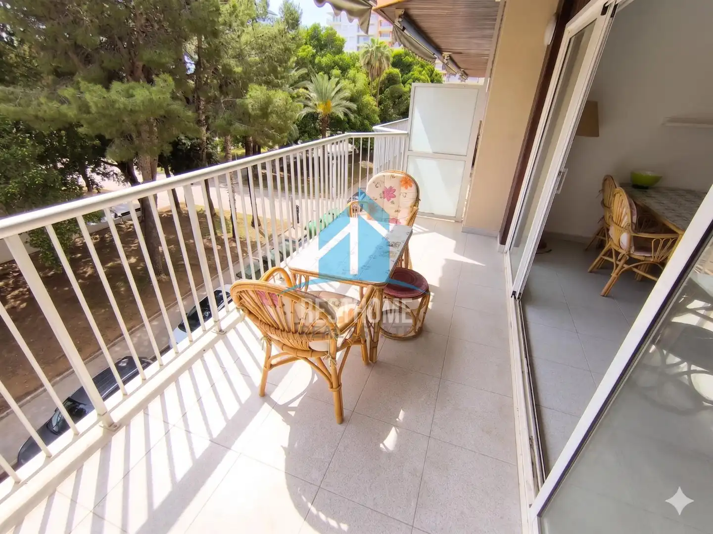 Balcony of Flat for sale in Cullera  with Heating, Terrace and Furnished