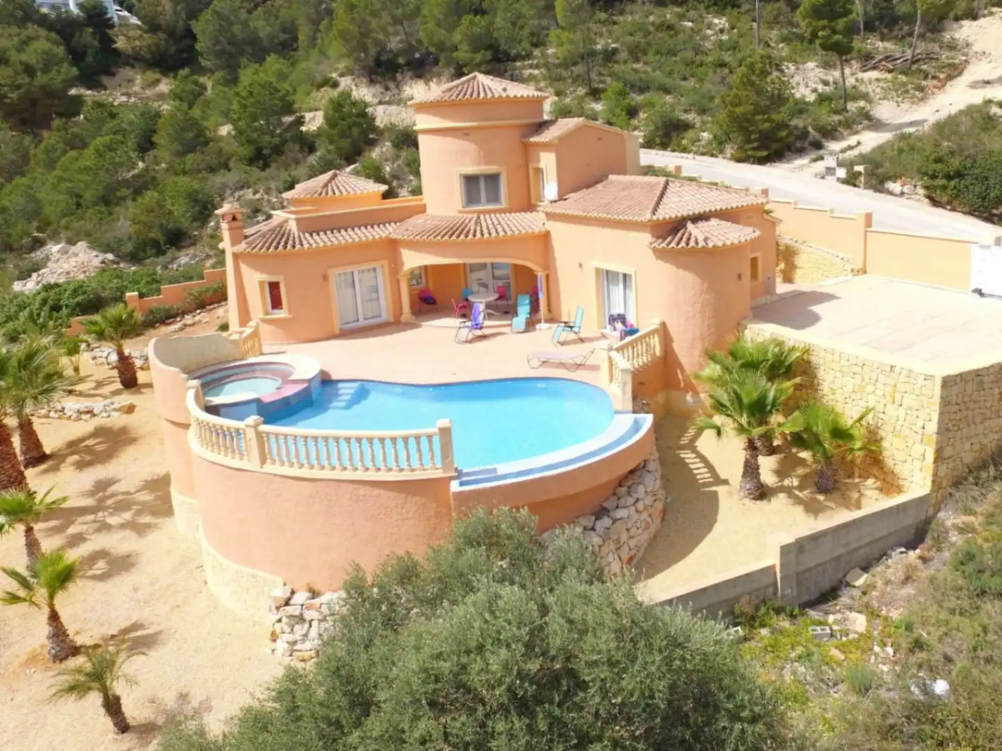 Exterior view of Houses for sale in Jávea / Xàbia  with Heating, Private garden and Storage room