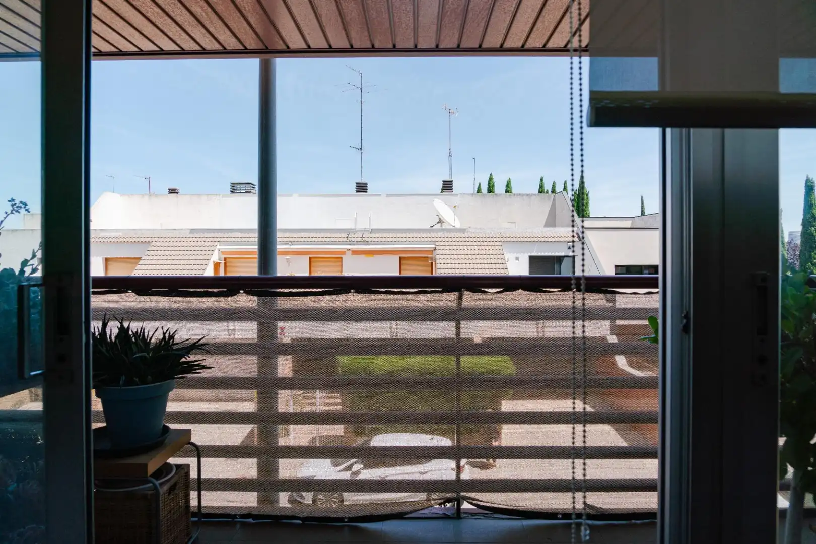 Balcony of Duplexes for sale in Zaragoza  with Heating, Furnished and Balcony