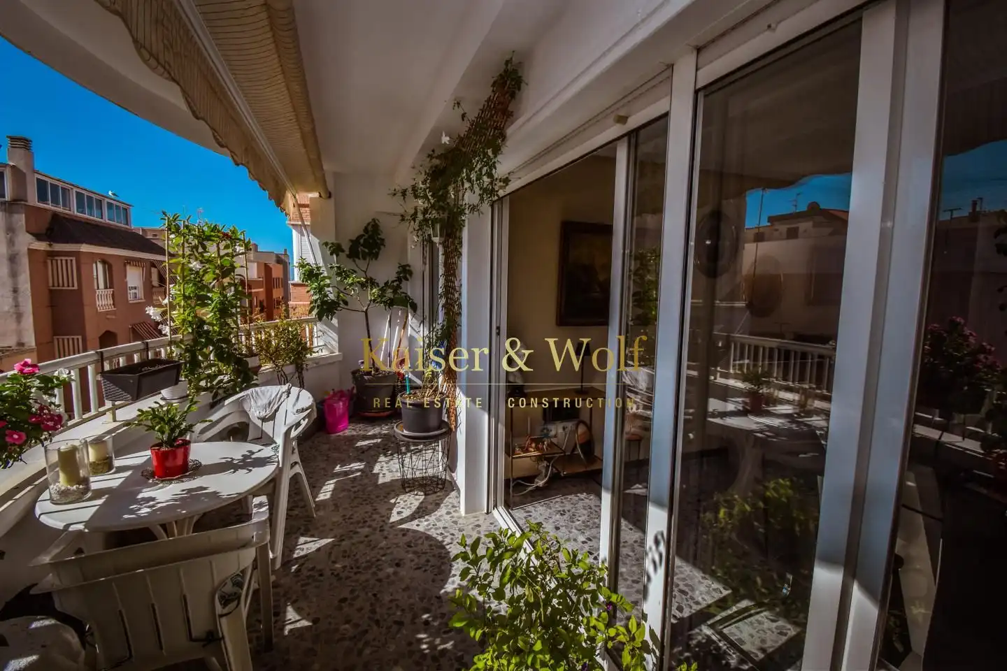 Terrace of Flat for sale in Santa Pola  with Air Conditioner and Terrace