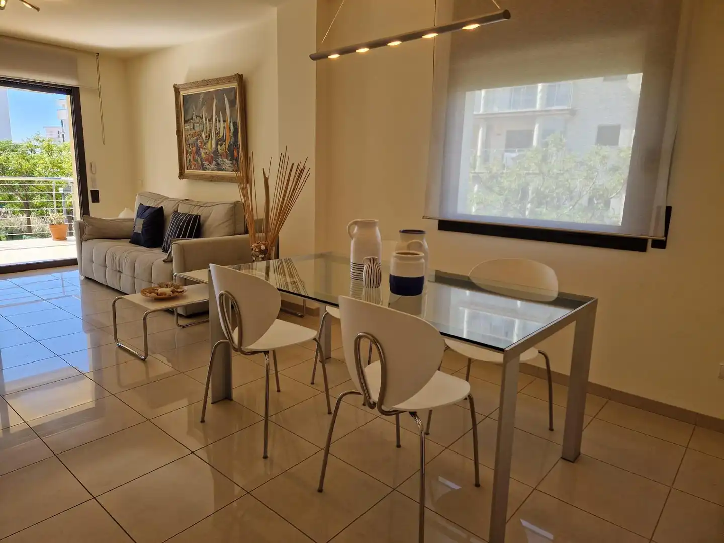 Menjador de Apartament en venda en Roses amb Aire condicionat, Calefacció i Terrassa